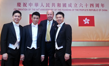 Derek with Alex Tam & Albert Lim