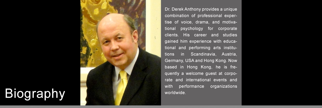 Dr. Derek Anthony at Vienna Hilton in 2011